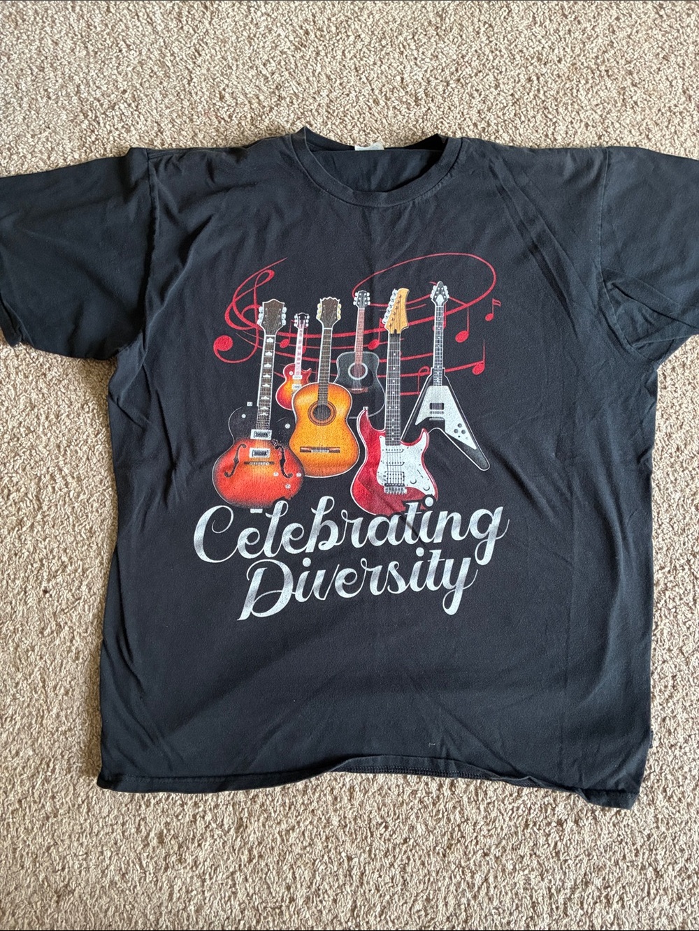 Celebrating Diversity Graphic Tee - Black
